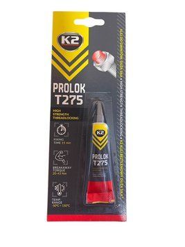 Клей-фіксатор для нарізних з'єднань K2 Prolok червоний 6 мл 3211377217 фото
