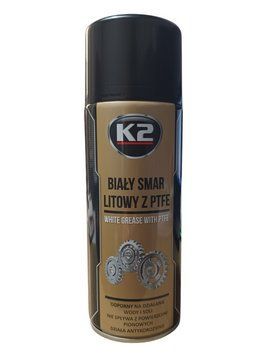 Мастило універсальне K2 PRO White PTFE рідке літієве біле 400 мл (W121) W121 фото