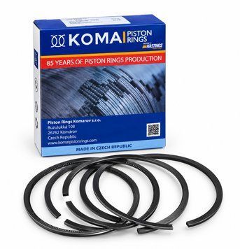 Кольца поршневые ЯМЗ-236; ЯМЗ-238 (Кома) Чехия 3200359930 фото