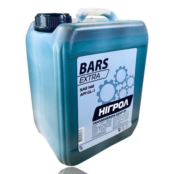 Трансмиссионное масло SAE 140 (Bars Extra) Нигрол 5л 2194019792 фото